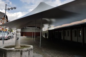 Eventsegel für Festplatz Rodeneck