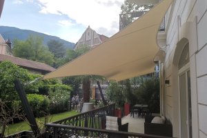 Terrassensegel, Meran, Südtirol, 2021