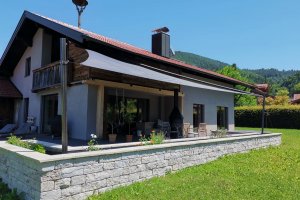 Rollsegel perfekt gespannt, Aschau im Chiemgau, 2021