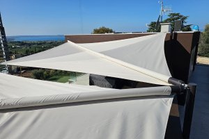 Rollsegel Duo, Privat, Cavaion Gardasee, 2024