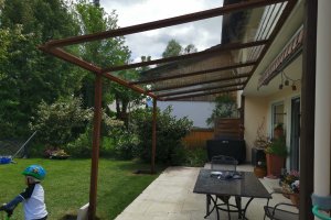 Pergola mit Verglasung, Raubling, 2021