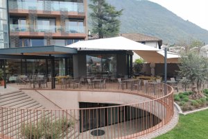 Segel Duo für Hotelterrasse, Hotel Muchele, Burgstall, 2022