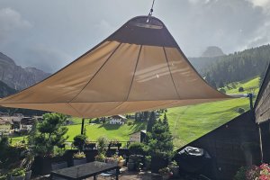 Rollsegel mit Ausblick, Privat, Wolkenstein, 2023