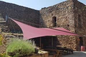 Rollsegel (offen), Schloss Boymont