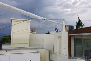 Rollsegel (geschlossen), Gardasee