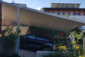 Carport an Haus, Innsbruck, 2018