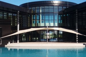 Firmengebäude Eingangsbereich, Moosdorf Österreich