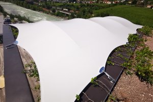 Segel, Terrasse Mila Bozen, 2020