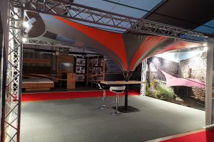 Messesegel, Messe Rosenheim, 2019