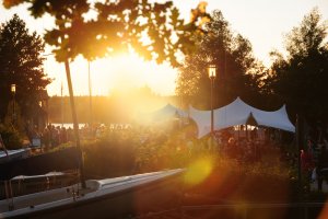 Segel zum Verleih für Hochzeiten Feiern im Freien von 30m² bis 300m²