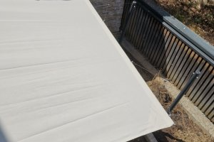 Rollsegel offen von oben, Millstättersee, 2021