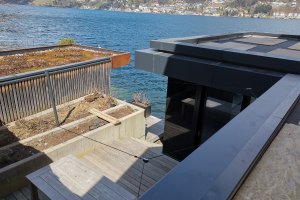 Rollsegel geschlossen, Millstättersee, 2021