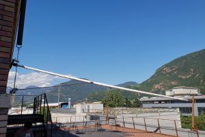 Rollsegel geschlossen, NOI Techpark Bozen, 2019