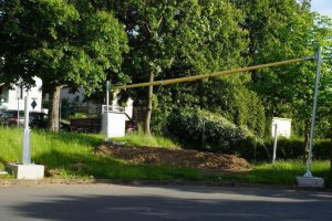 Rollsegel auf Betonfundamente, Südtirol; 2019