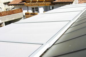 Wintergartenmarkise - geschlossen