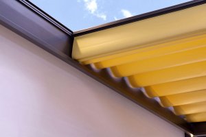 Pergolamarkise - freistehend Detail