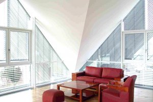 Schrägraffstore - innen